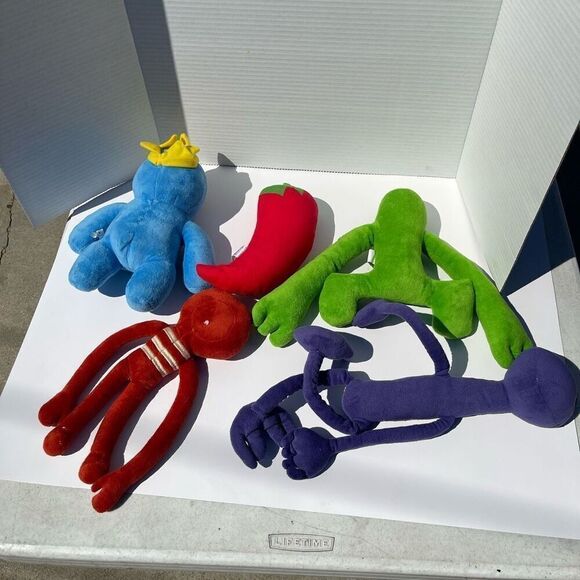 Roblox Rainbow Friends Steam Plush Stuffed Toy Lot Doors Plushies Steam - Picture 2 of 7